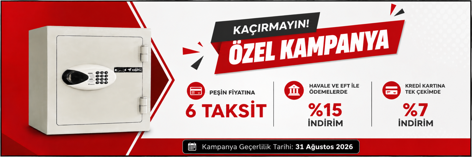 Kıratlı Çelik Kasa Fiyat Güncelleme